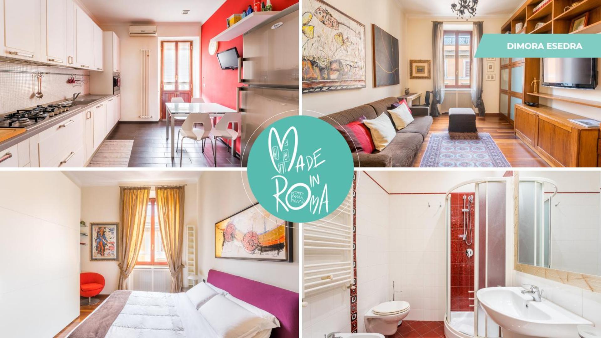 Apartment Dimora Esedra, Historical Flat In The Heart Of Rom